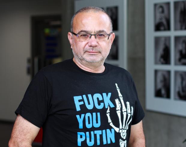 politický geograf Michael Romancov