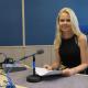 Karolína Davidová ve studiu Českého rozhlasu Hradec Králové