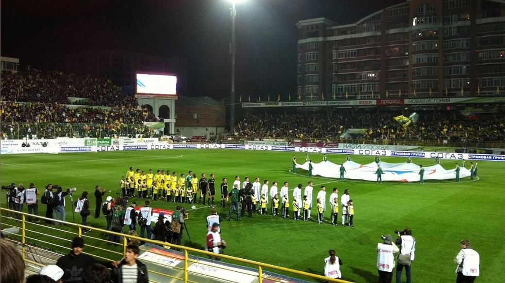 Fotbalisté Anži Machačkala se utkali s týmem CSKA Moskva