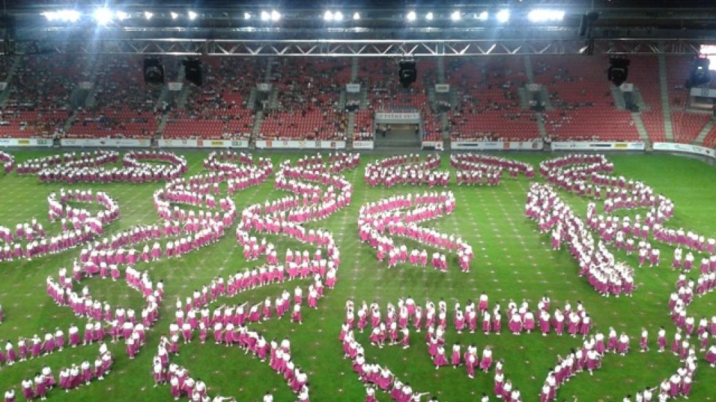 XV. Všesokolský slet v pražském Edenu