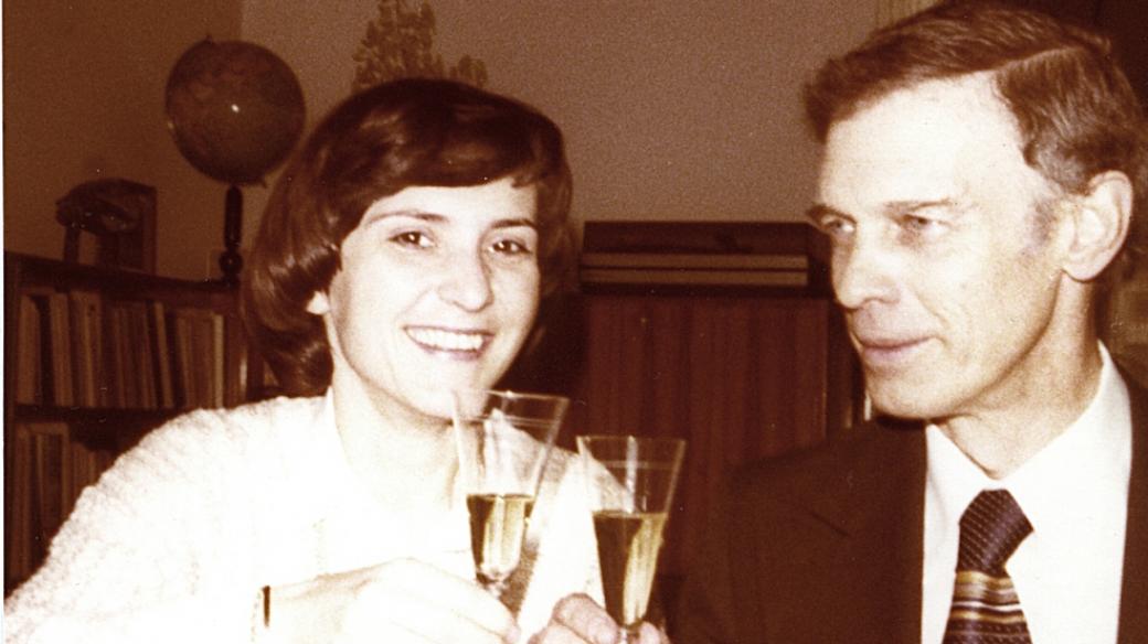 Helena Medková a Ivan Medek, 1979 ve Vídni