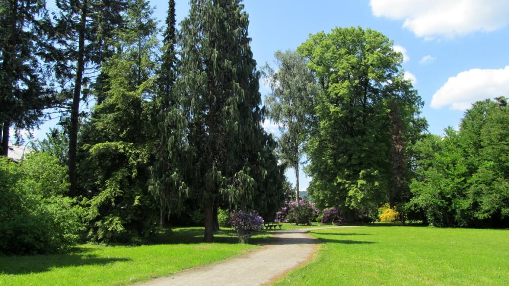 Chářovský park v Krnově