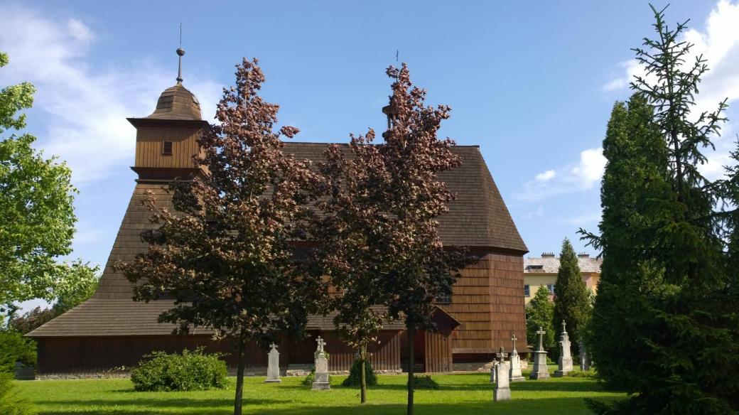 Dřevěný kostel svaté Kateřiny Alexandrijské v Ostravě-Hrabové