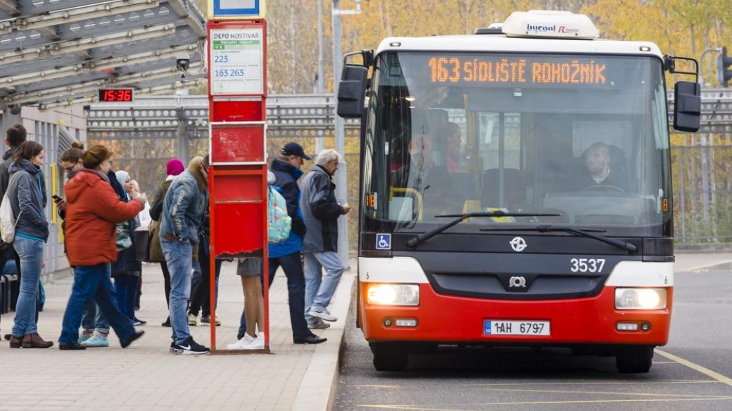 Autobus MHD Praha