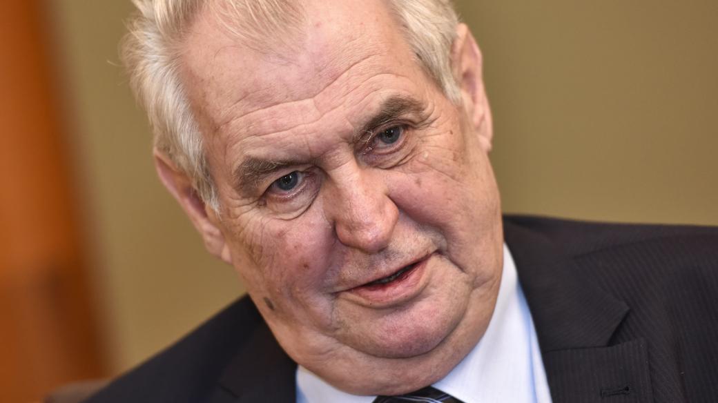 Prezident Miloš Zeman