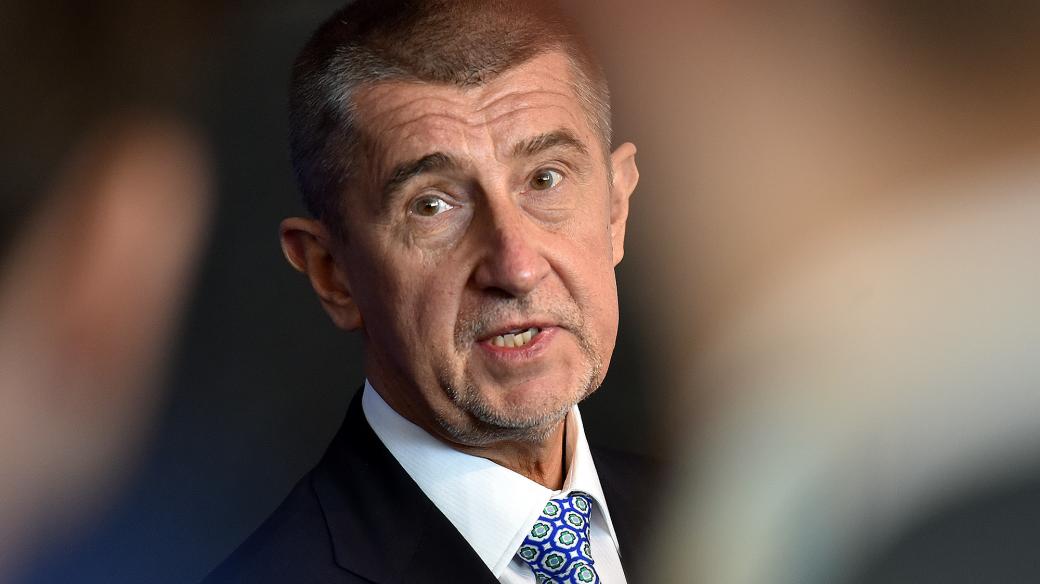 Andrej Babiš na sněmu ANO