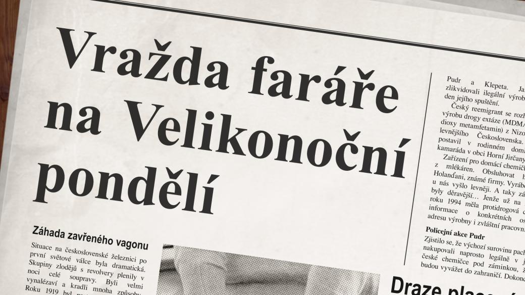 Vražda faráře na Velikonoční pondělí