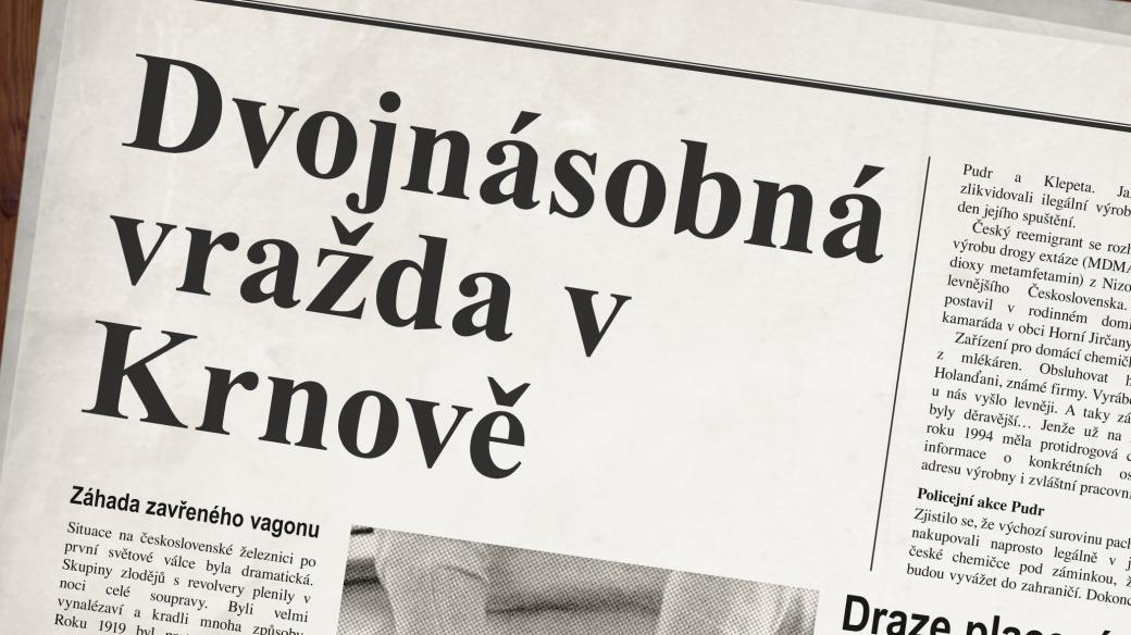 Dvojnásobná vražda v Krnově