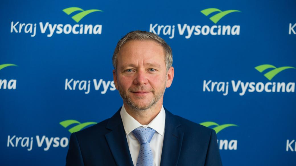 Hejtman Kraje Vysočina Vítězslav Schrek z ODS.