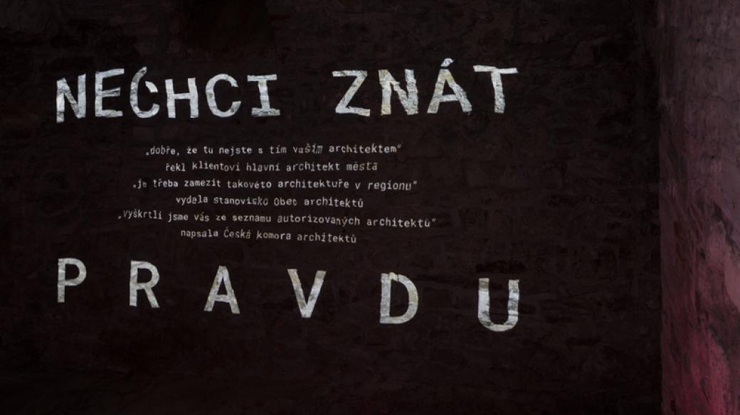 Ivan Kroupa, Nechci znát pravdu, site-specific. 