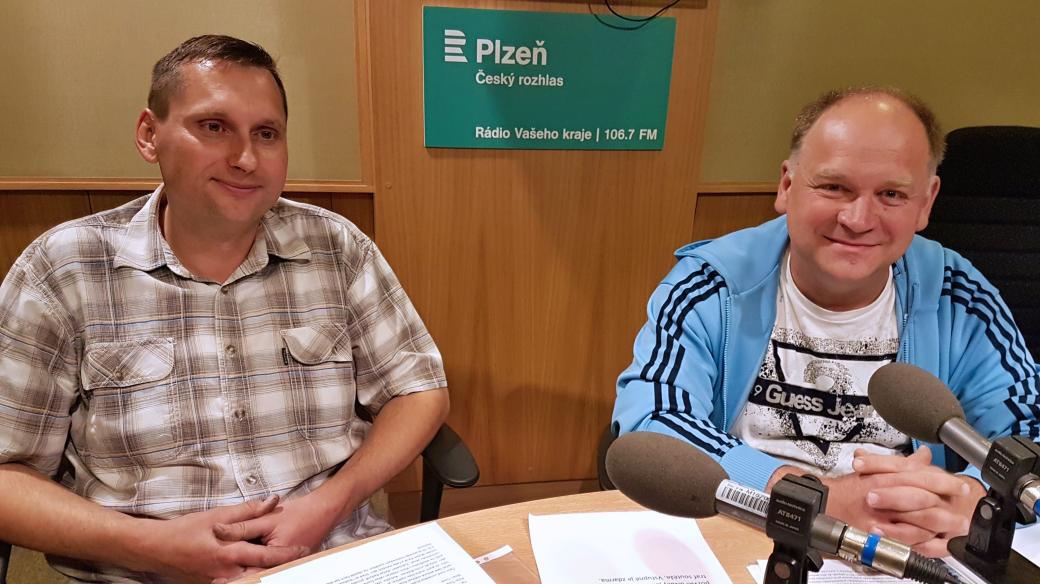 Roman Vaník a Jiří Weger z Veterán Car Club Plzeň