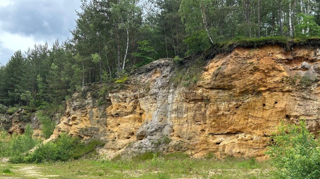 Z geologického hlediska je území nejlépe odkrytým profilem starosedelského souvrství v Sokolovské pánvi