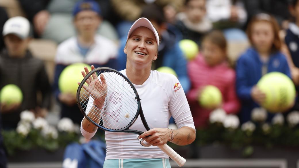 Česká tenistka Markéta Vondroušová