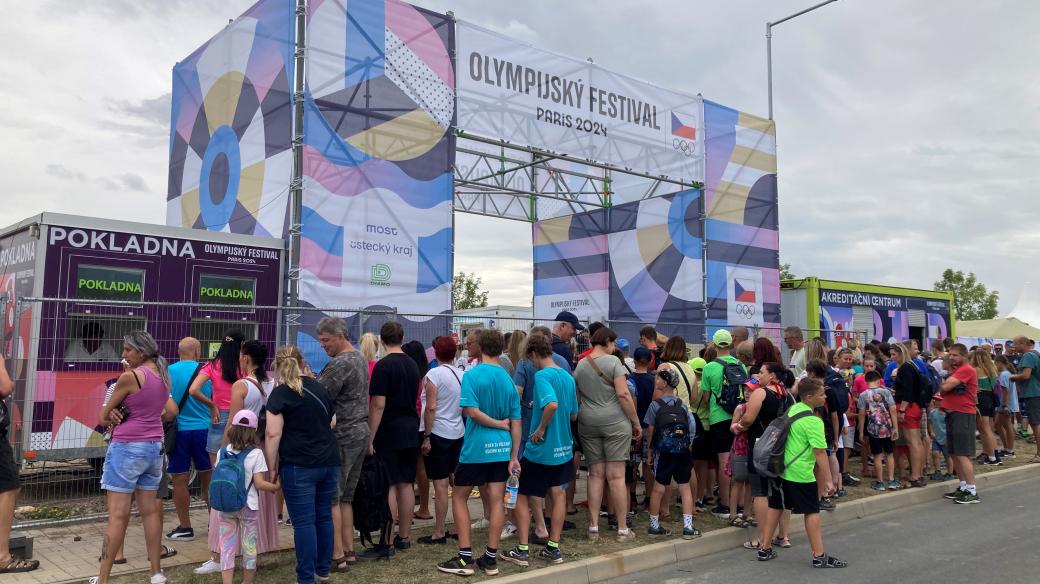 Olympijský festival u Jezera Most