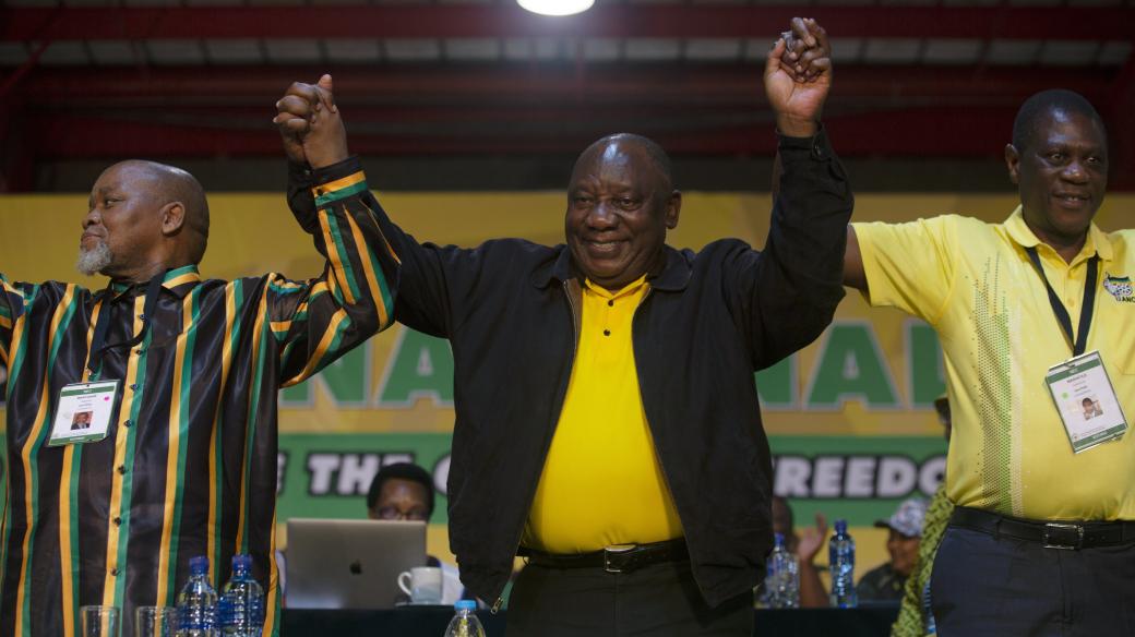 Jihoafrický prezident Cyril Ramaphosa