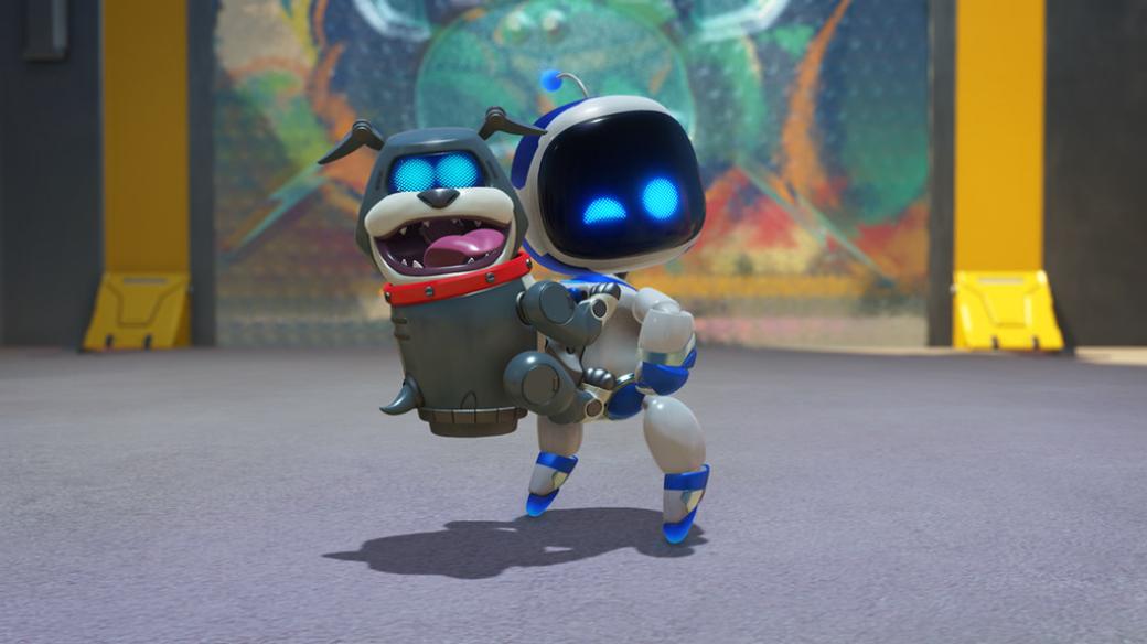 Snímek ze hry Astro Bot