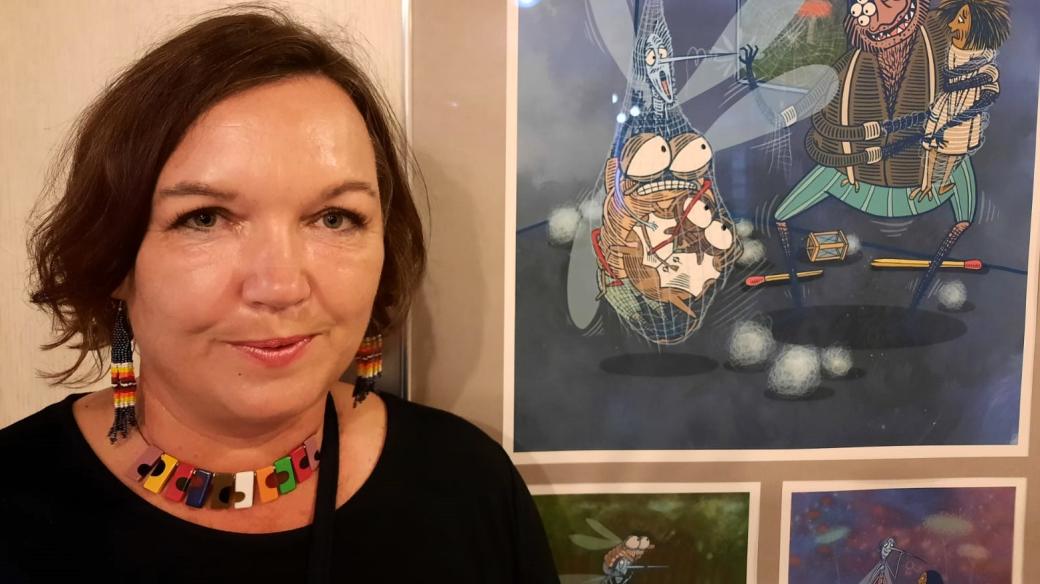 Ilustrátorka, výtvarnice, režisérka a scénáristka animovaných filmů Galina Miklíková