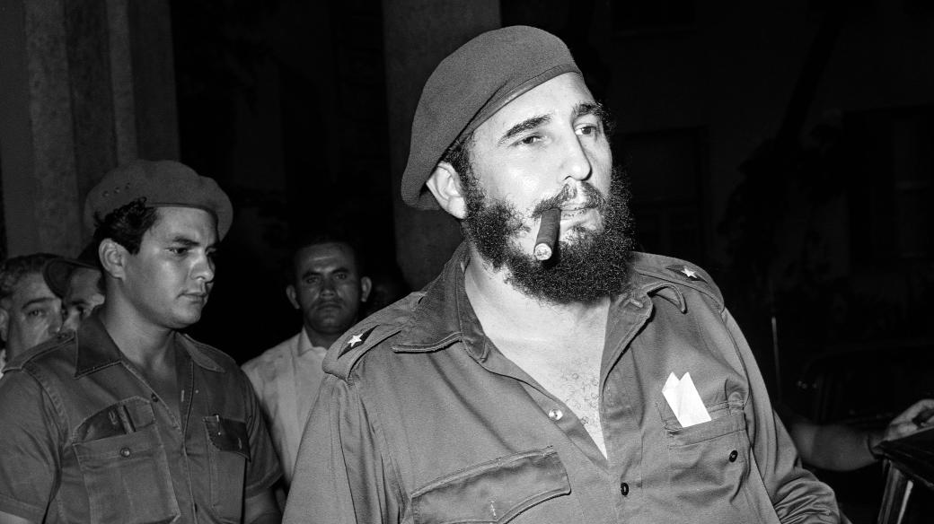 Fidel Castro v dubnu 1961