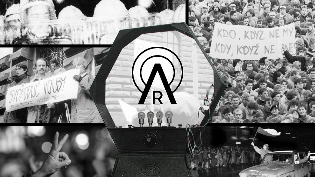 Logo seriálu k 17. 11. 1989