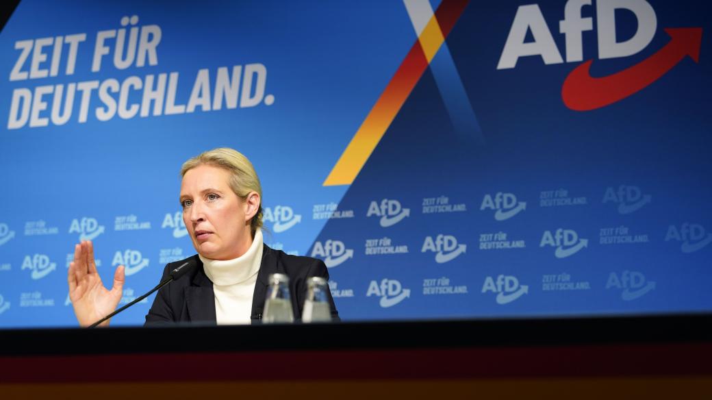 Šéfka Alternativy pro Německo (AfD) Alice Weidelová