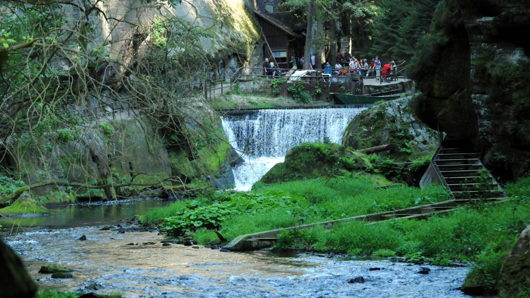 Hřensko, Edmundova soutěska