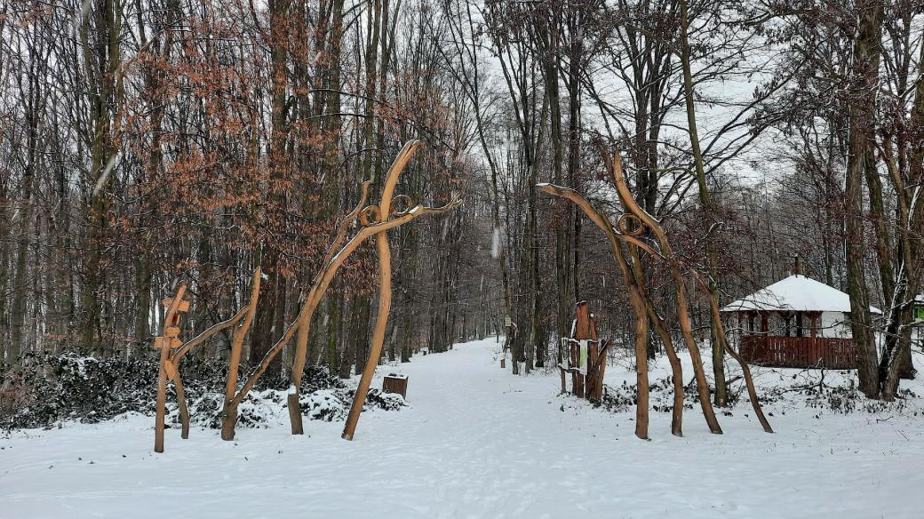 V Lesním parku Klimkovice na vás čekají hry, možnost si zacvičit i odpočinková místa