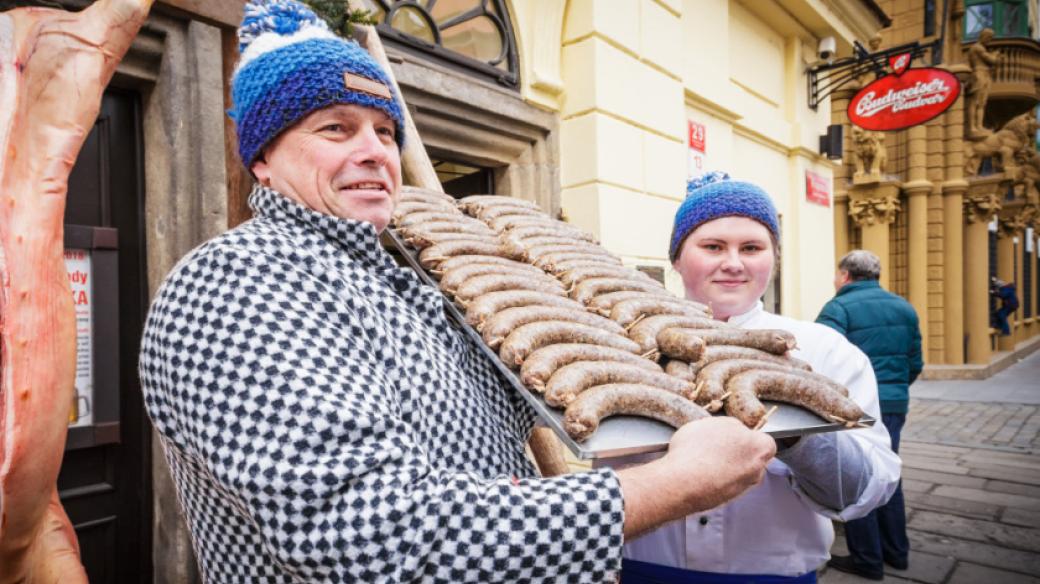 Zabijačka v restauraci Masné krámy v Českých Budějovicích