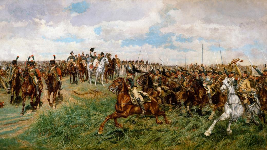 Bitva u Friedlandu, jak ji zachytil Ernest Meissonier