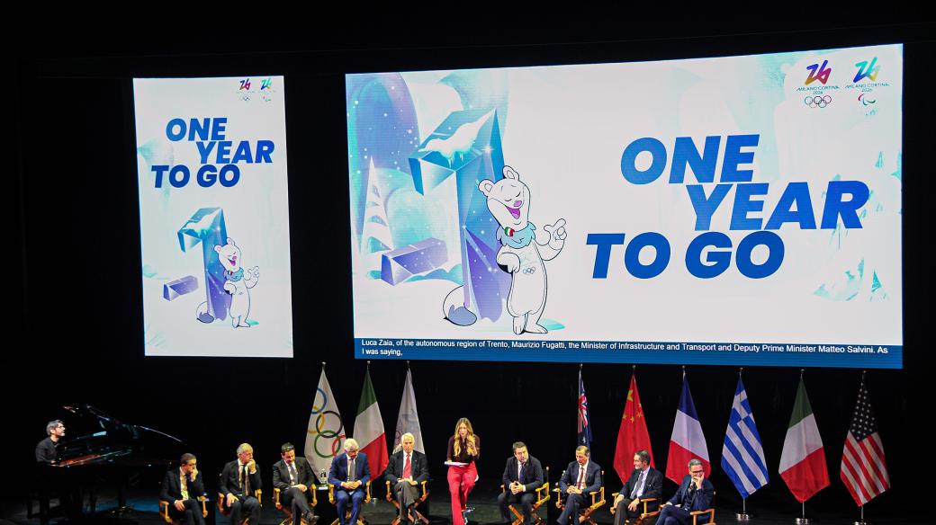 Přesně za rok budou v Itálii probíhat zimní olympijské hry