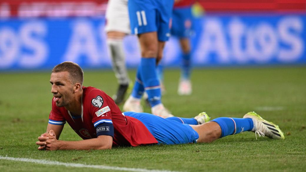 Kapitán fotbalové reprezentace Tomáš Souček