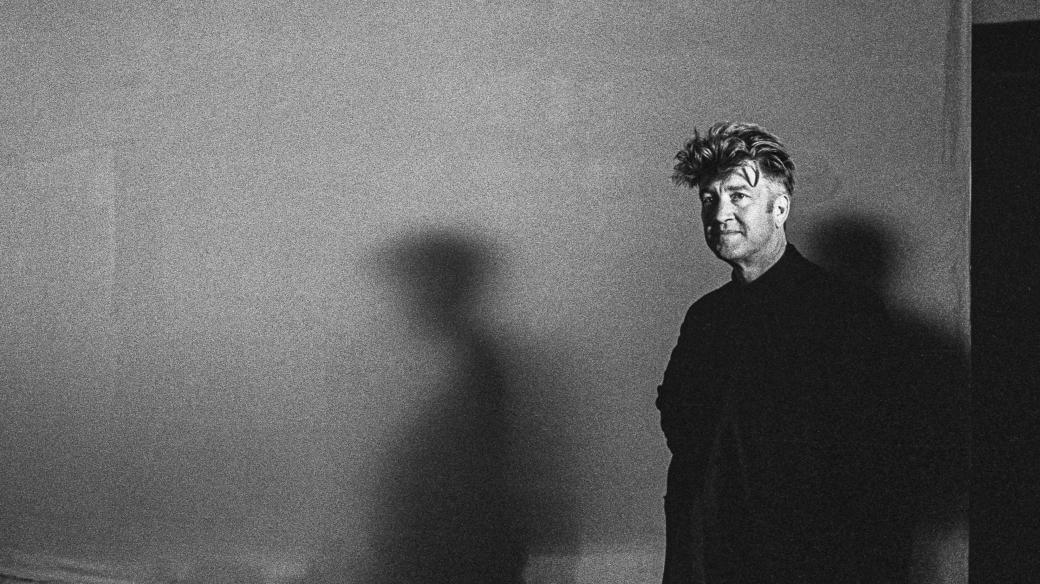 David Lynch v Praze 1996