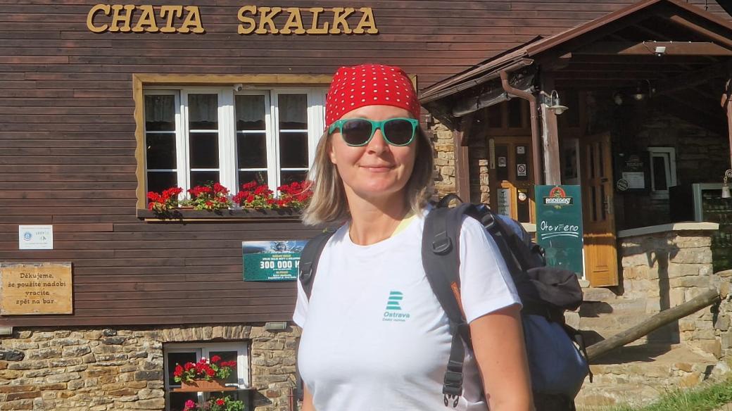 Putování po beskydských chatách s Romanou Kubicovou