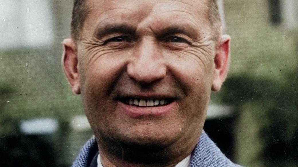 Tomáš Baťa (digitálně kolorováno)