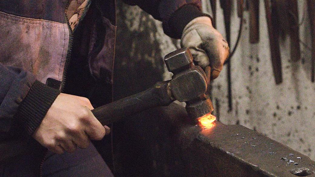 Kovářka Marie Sitková z Turnova