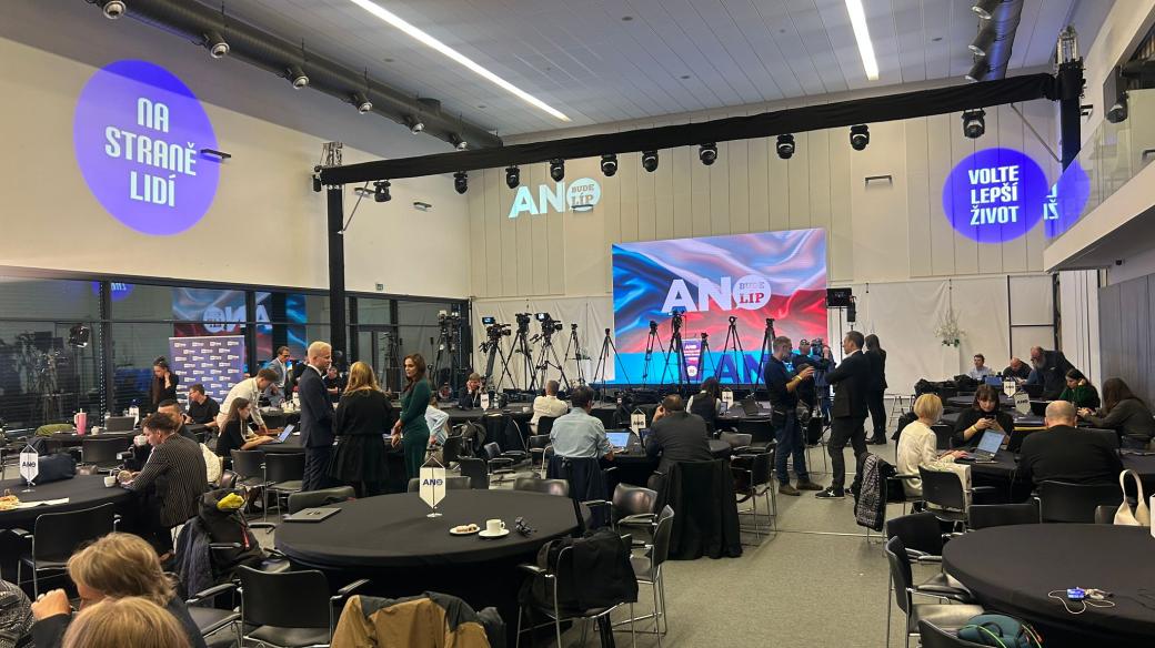 Volební štáb hnutí ANO