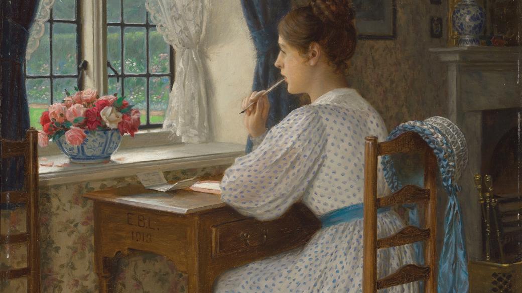 Edmund Blair Leighton: Bloudící myšlenky