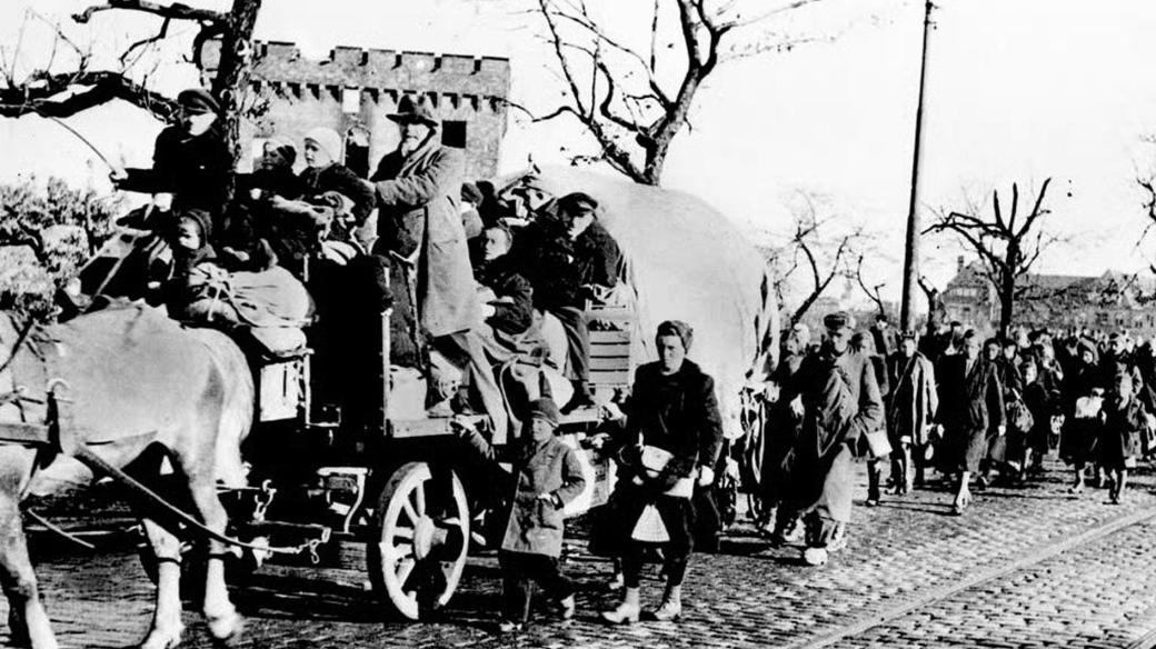 Odsun německého obyvatelstva do Rakouska z Brna 30. a 31. 5. 1945