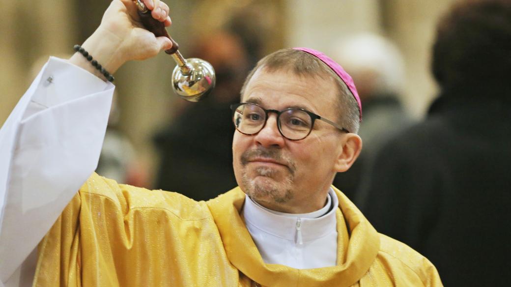 Plzeňský biskup Tomáš Holub