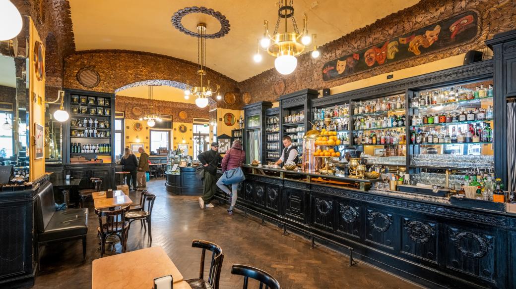 Caffe San Marco. Kavárna v italském Terstu