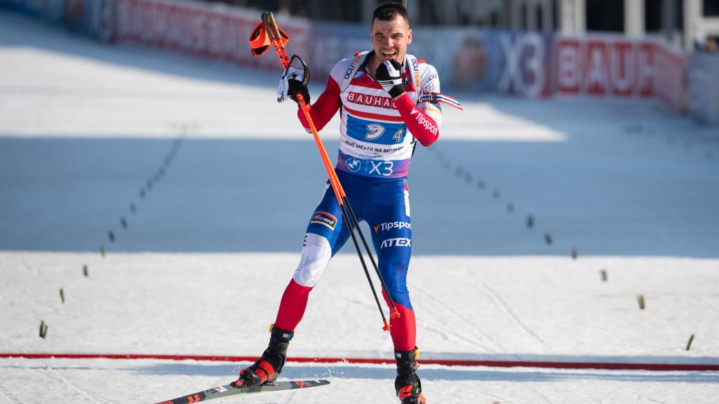 Michal Krčmář jako finišmen dovedl českou štafetu do cíle na desátém místě