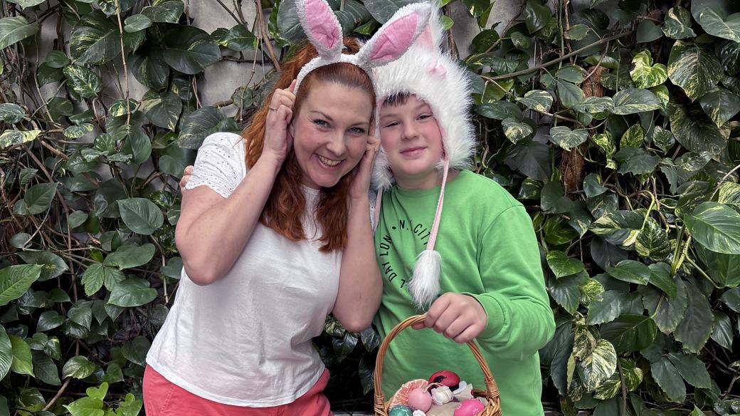 Tereza Rašová a její syn Toník