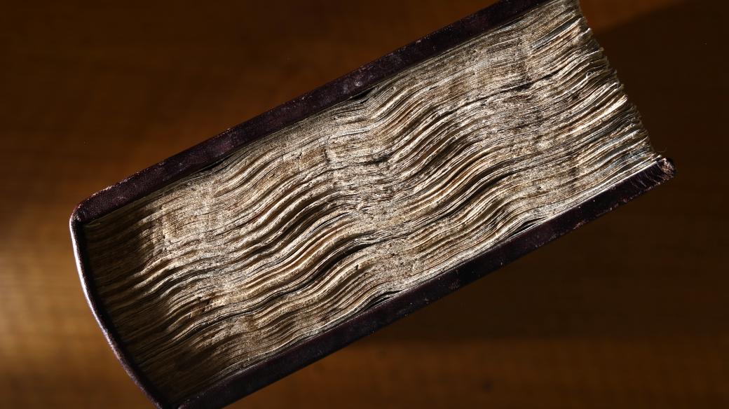 Ilustrační foto kroniky v NK ČR