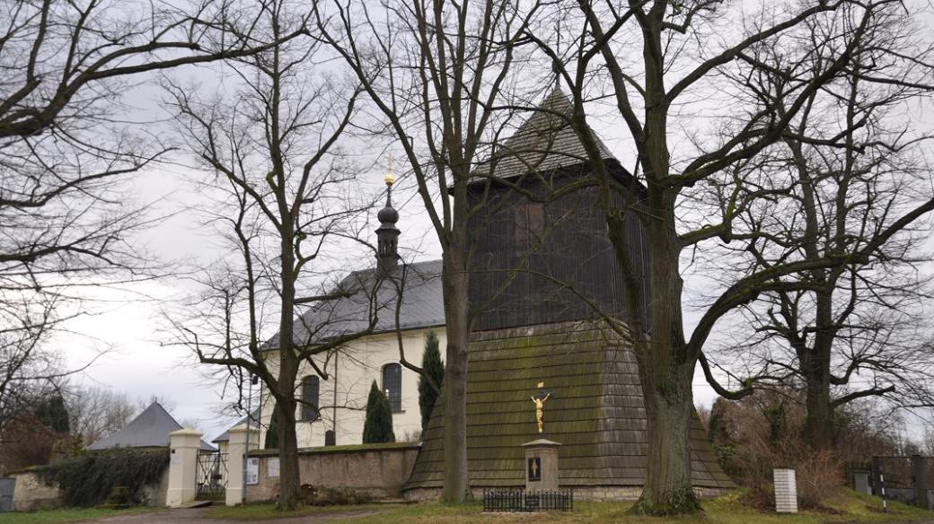 Kostel v Radhošti byl svědkem bojů v roce 1920