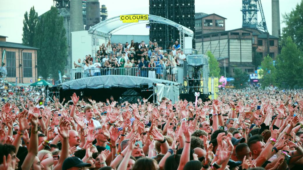 Publikum festivalu Colours of Ostrava 2026