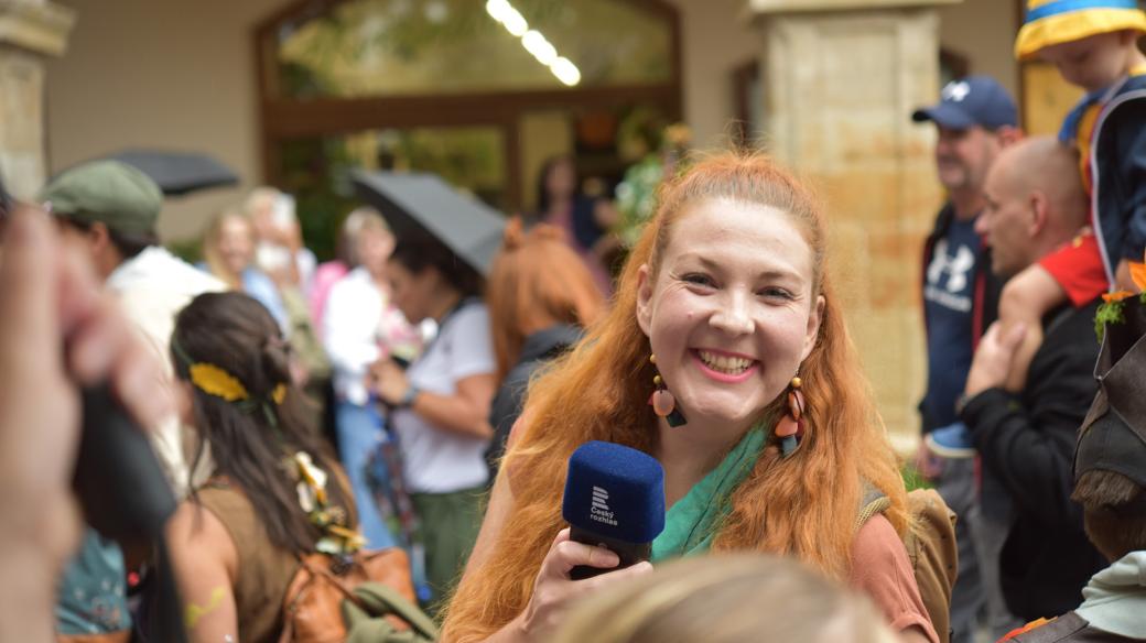 Poletující moderátorka Terka Rašová sledovala všechno, co se na festivalu dělo