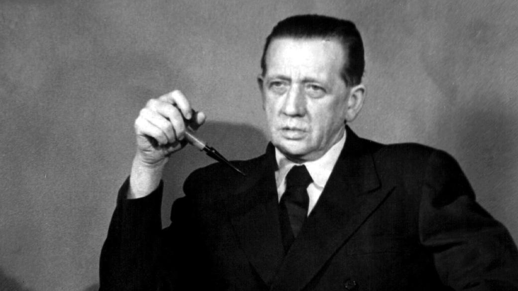 Ferdinand Peroutka na snímku z roku 1950