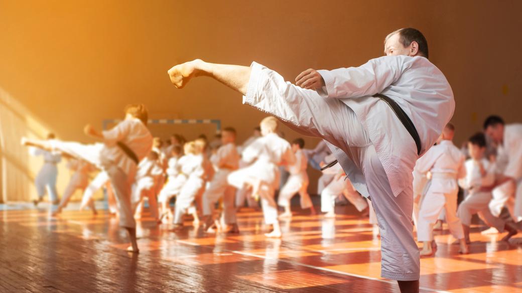 Karate není útočný sport