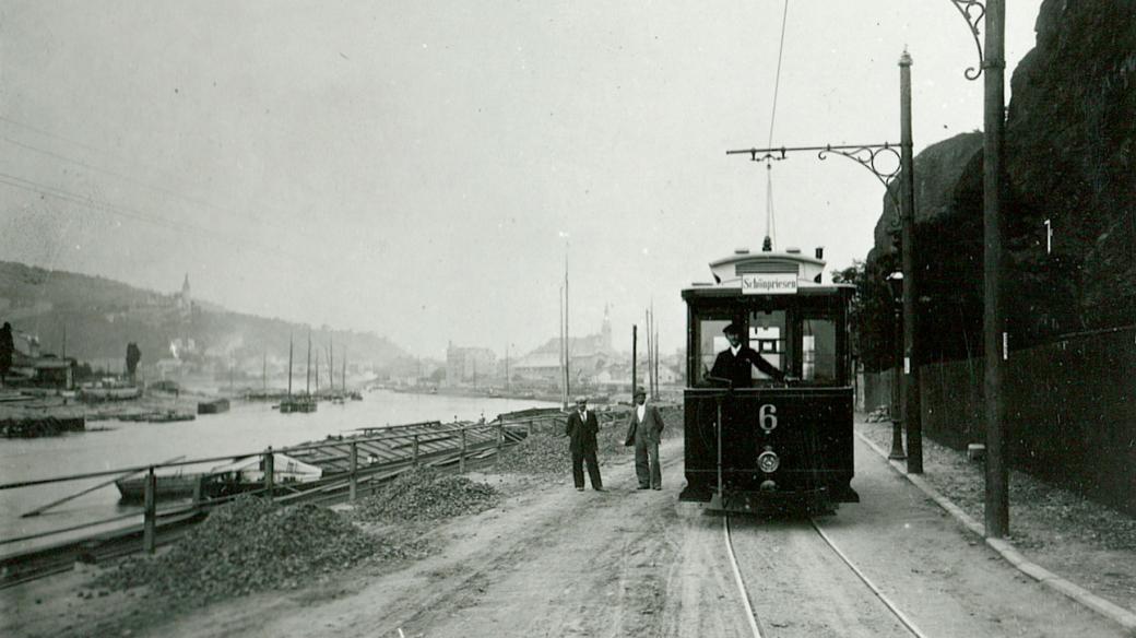 Tramvajová doprava v Ústí nad Labem, nábřeží