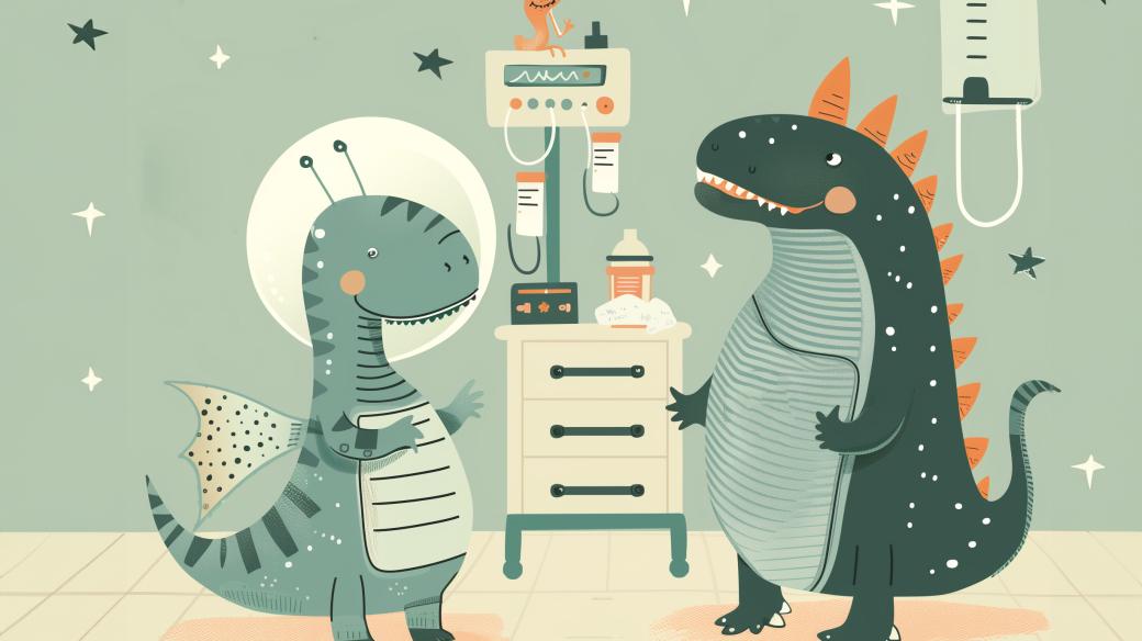 Dinosauři a mimozemšťani v nemocnici? Proč ne!