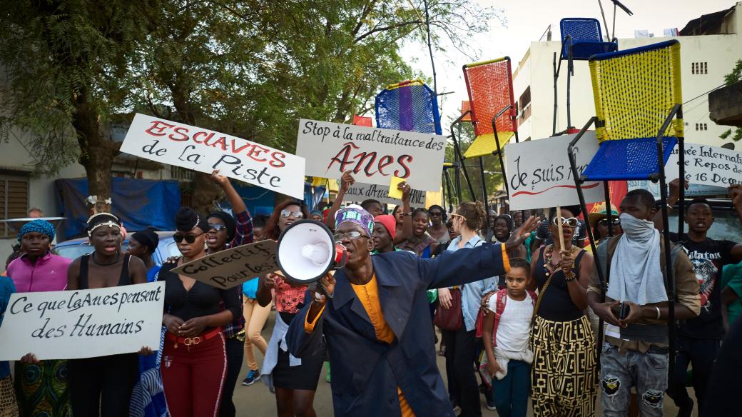 Divadelní festival "koteby" Les Praticables, Mali, 2019